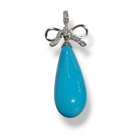 Pendente Mandile 1922 Donna Pietre e perle in Argento Pasta di turchese 2CPZC118503
